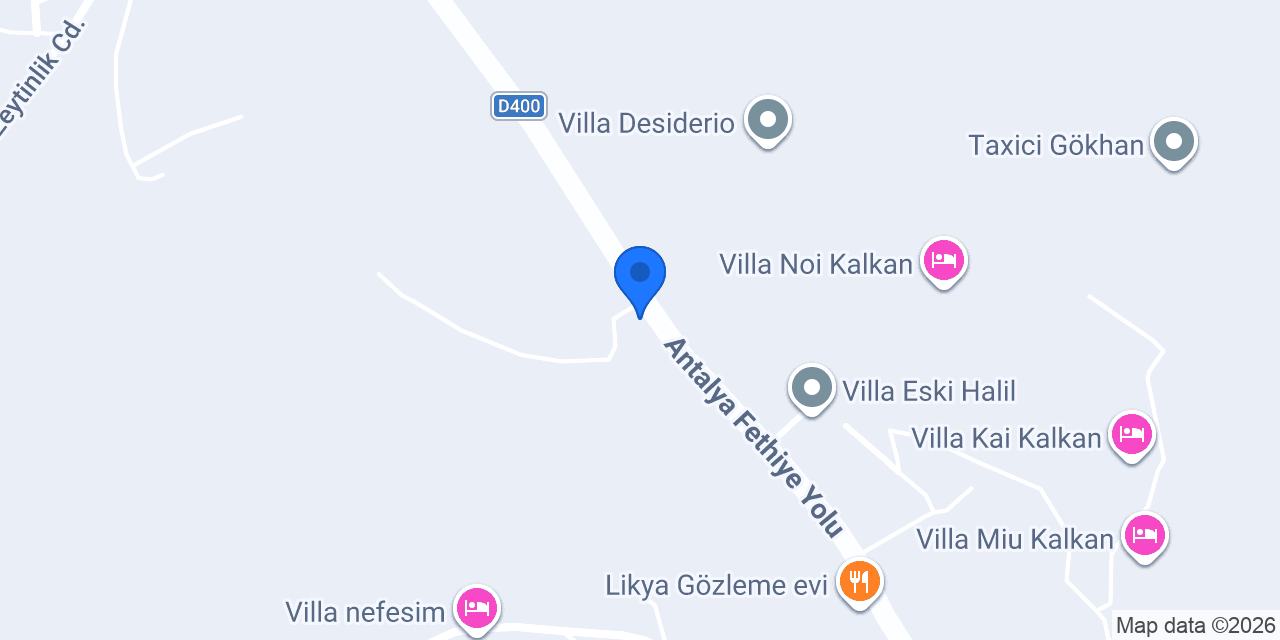 Kalkan Global konumu