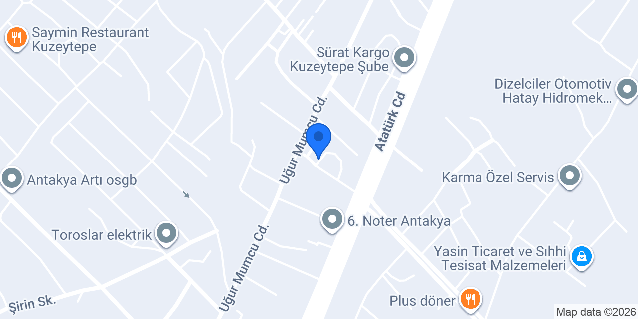 antakyaFinalOkulları konumu