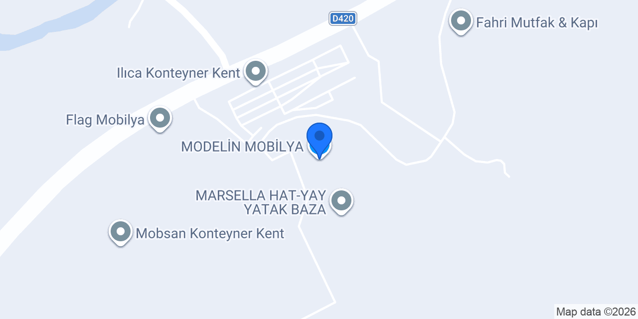 MODELİN MOBİLYA konumu