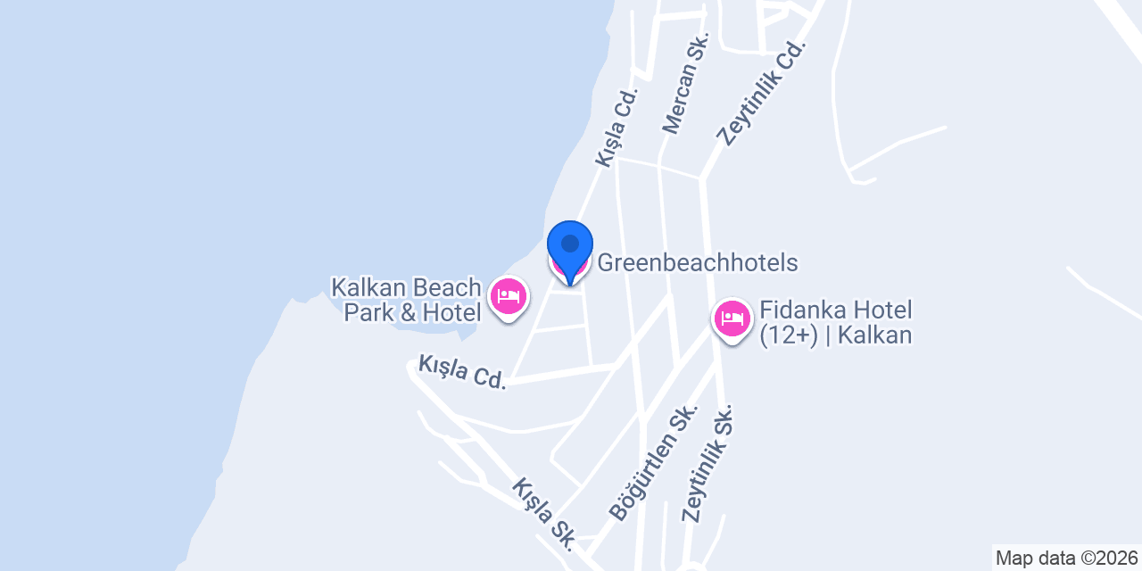 Greenbeachhotels konumu