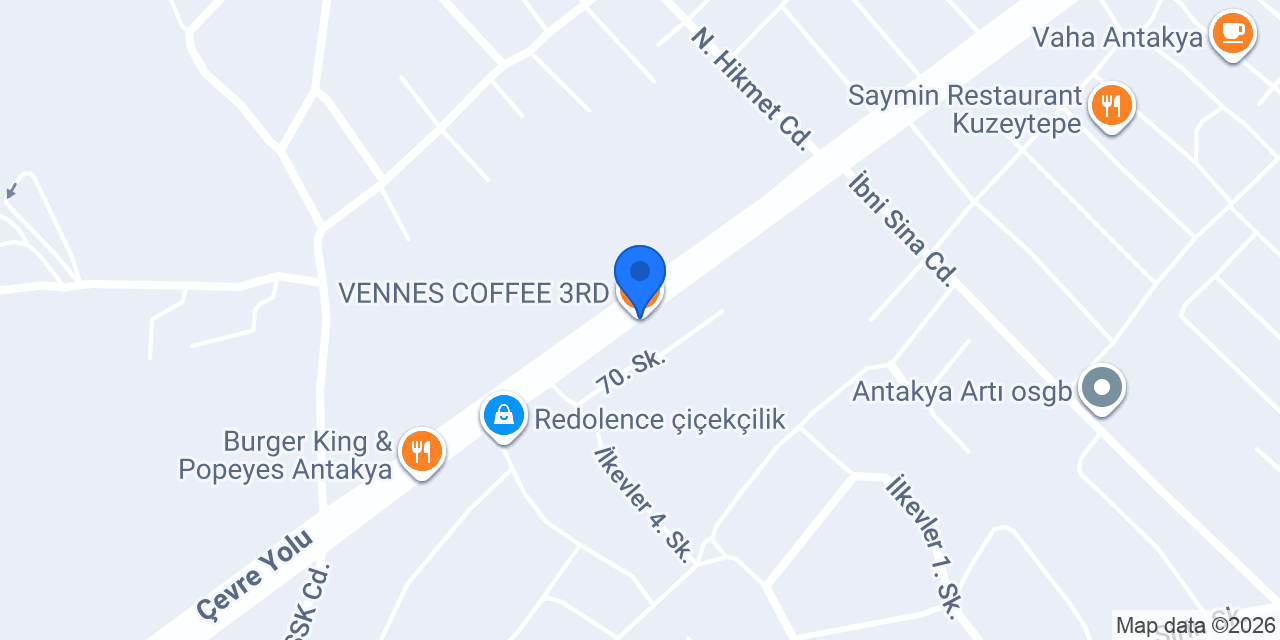 VENNES COFFEE 3RD konumu