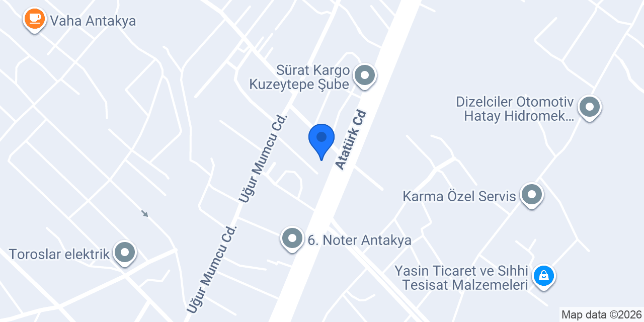 Girişken Ticaret Orjinal Yedek Parça konumu