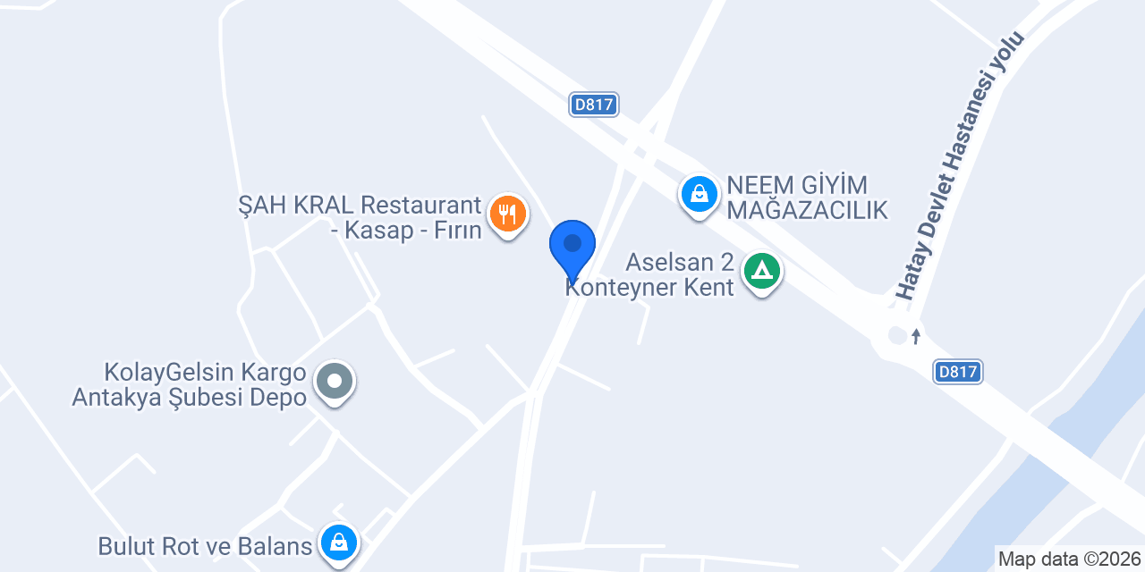 Seramikcim konumu