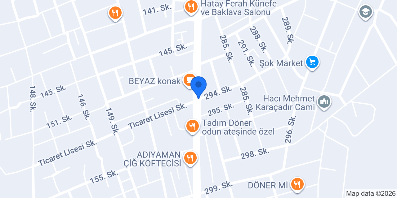 Master Pizza ve Burger House konumu