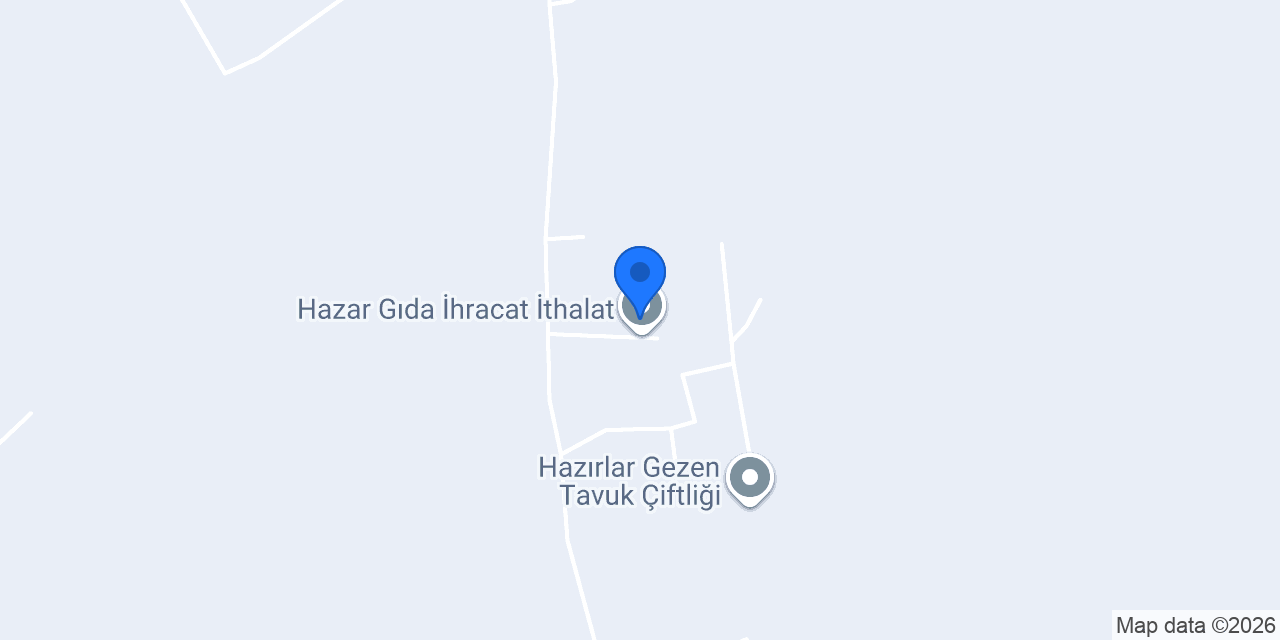 Hazar Gıda İhracat İthalat konumu