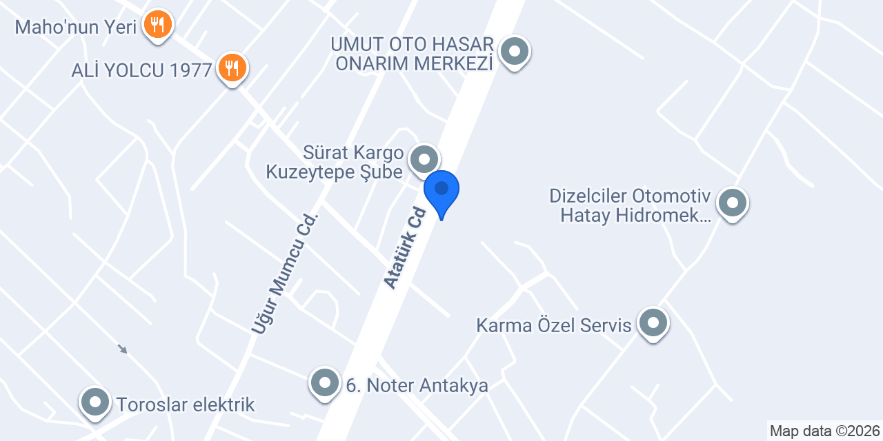 GMG OTO KİRALAMA konumu