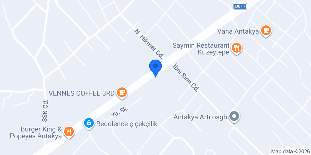 Kadayıfçı Cihan usta konumu