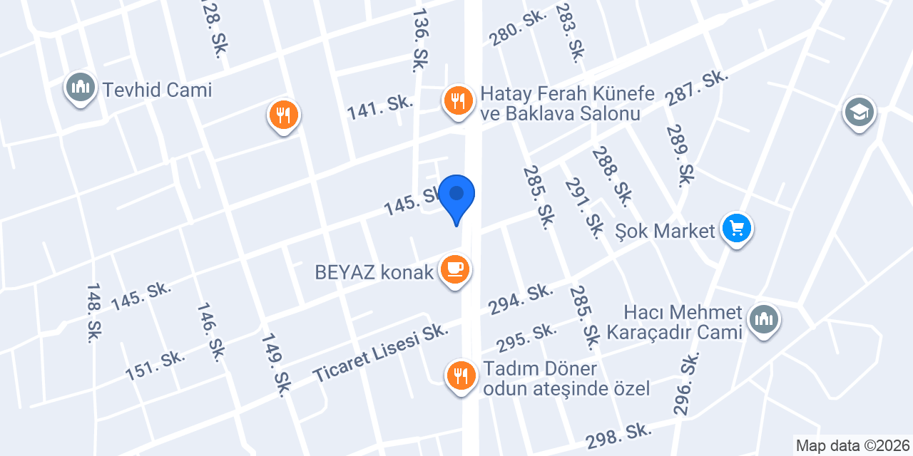Özkurt Kebap ve Mezeevi konumu
