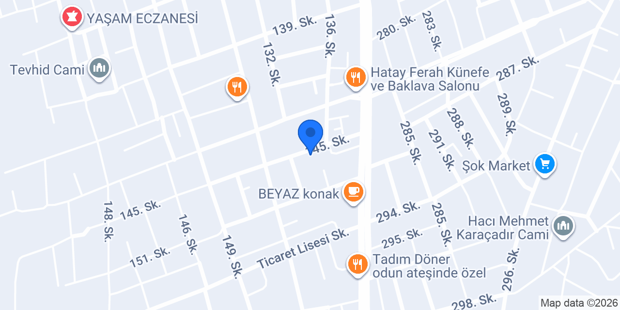Reyhanlı Outlet konumu
