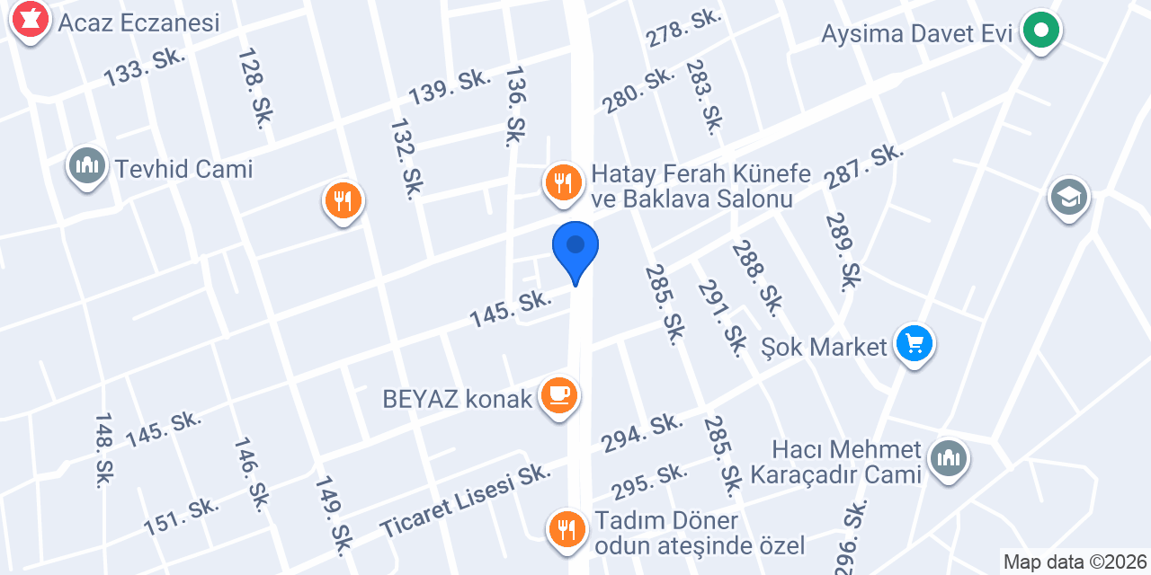 Ay cafe konumu