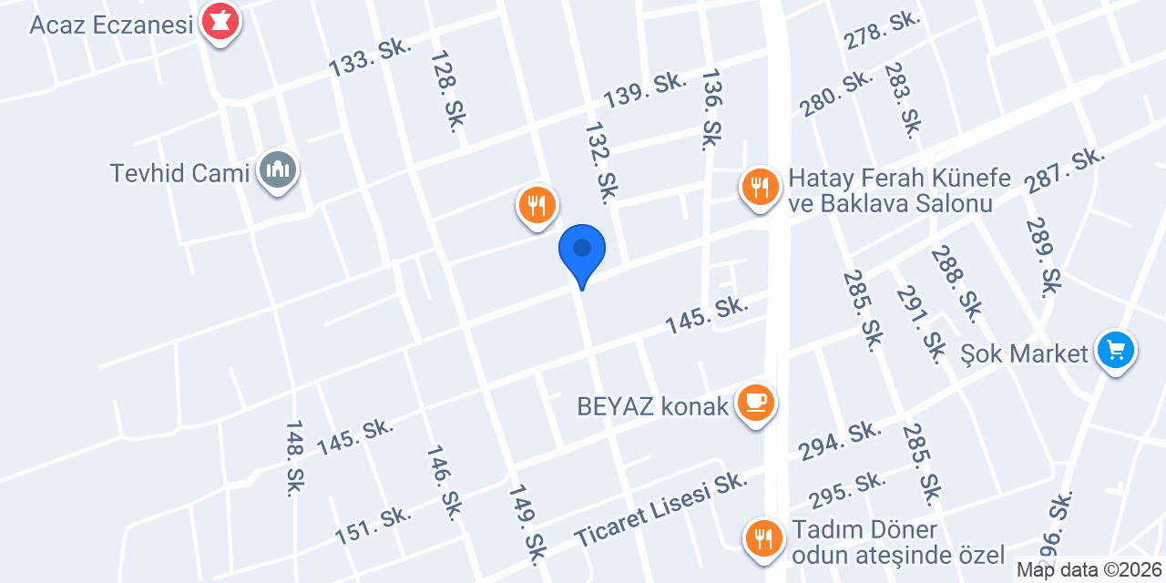 Benli Hukuk Bürosu konumu
