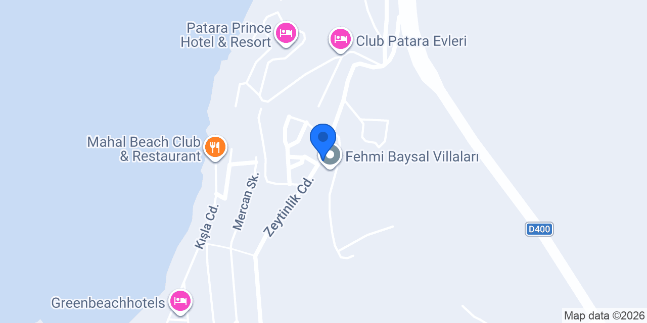 Hotel Kartal Yuvası konumu