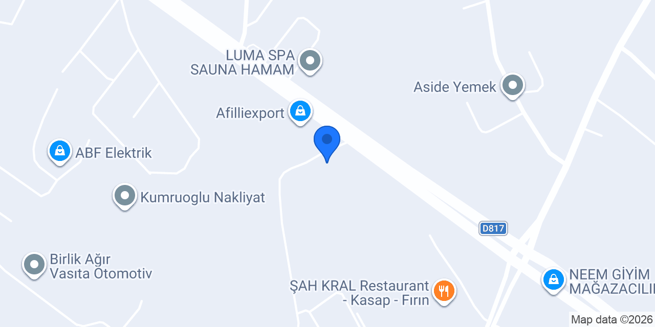Atılım Otomotiv konumu