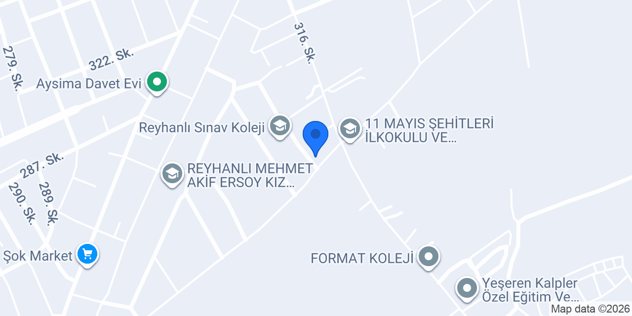 Orient Gem. Okul konumu