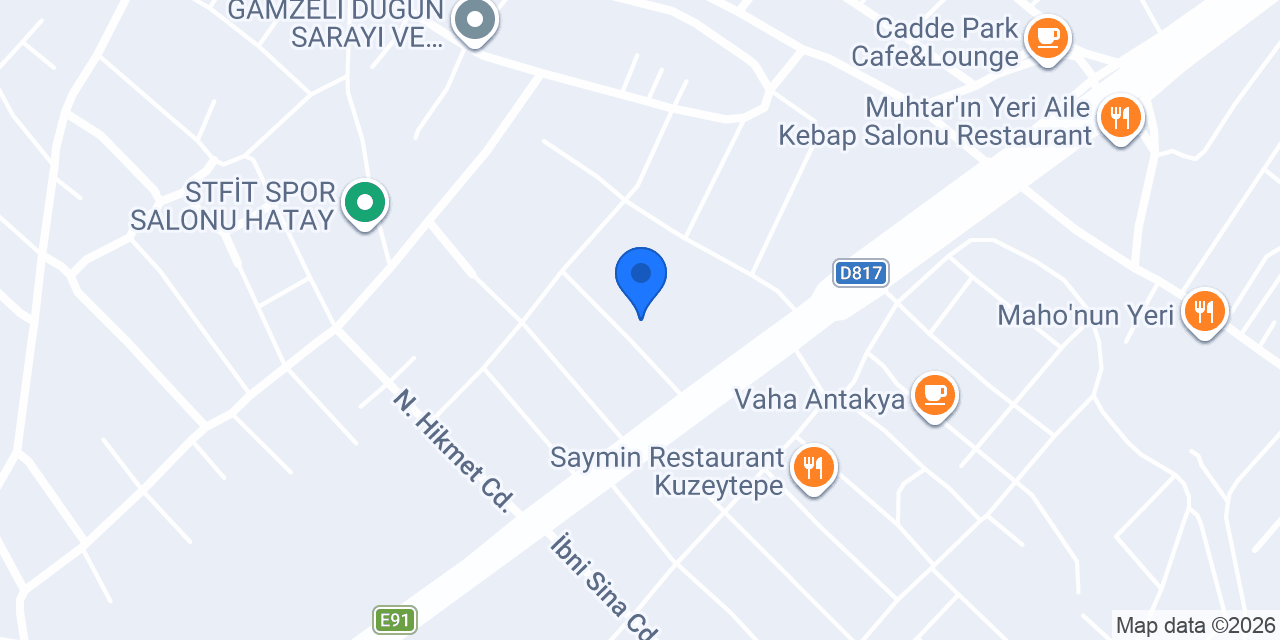 Ulu mekanik İnş. Malz. konumu