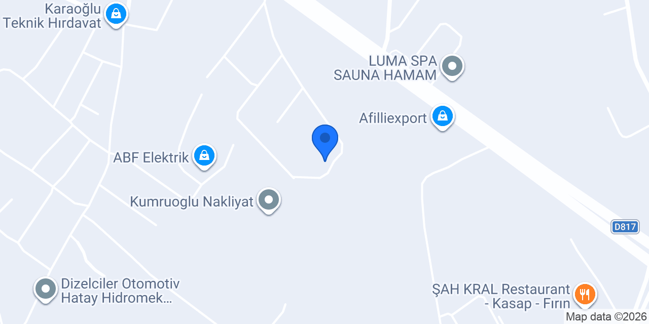 HATAY LÜKS NUR TURİZM konumu
