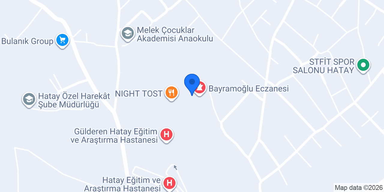 AKDOĞAN ECZANESİ konumu