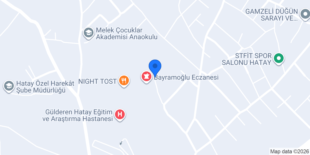 Dion medikal antakya konumu