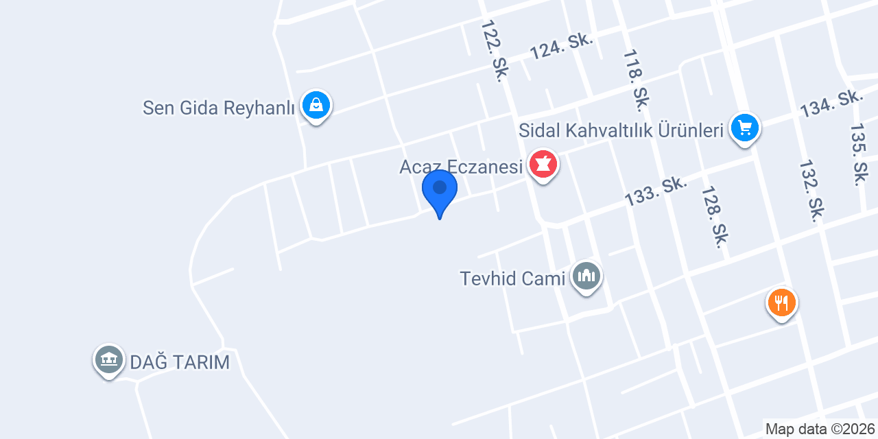 Tutarlar Kasabı konumu