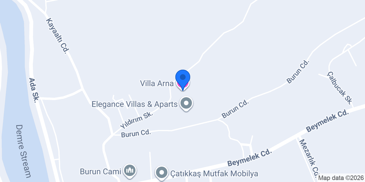 Villa Arna konumu