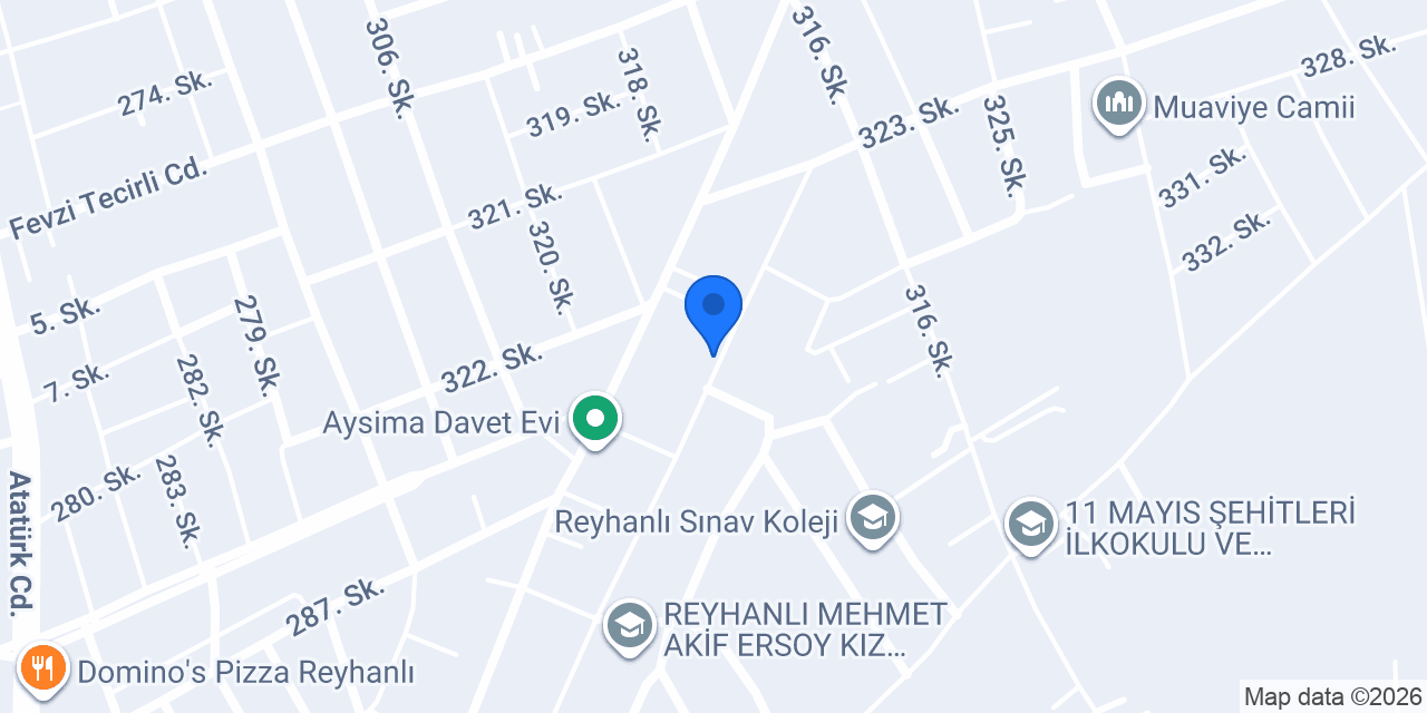 Hatay Asya Organik Pazar konumu