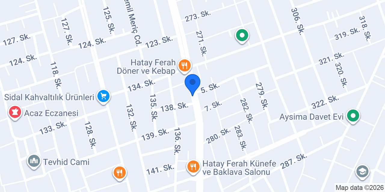 Kuaför ahmet şanverdi konumu