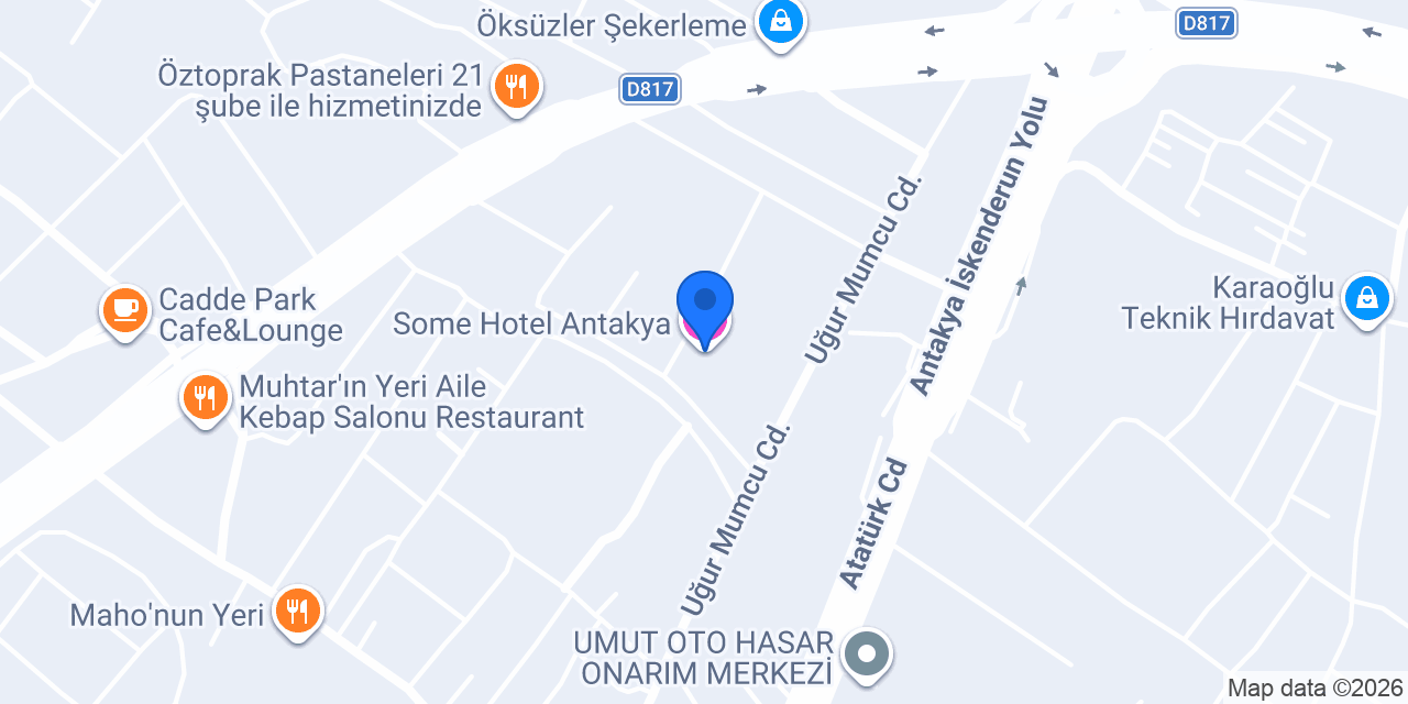 Some Hotel Antakya konumu