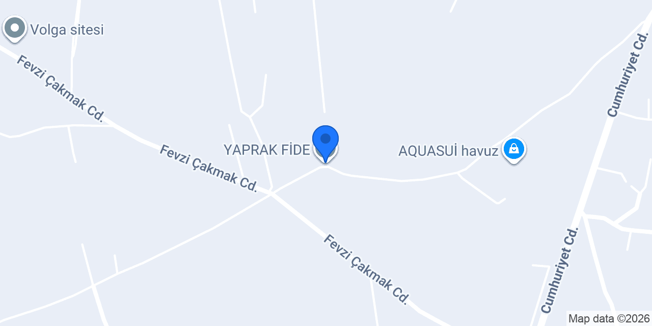 YAPRAK FİDE konumu