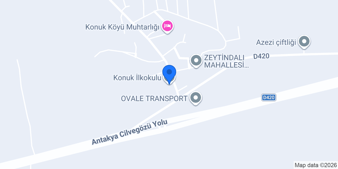 Konuk İlkokulu konumu