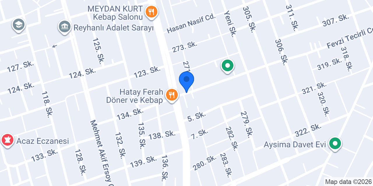Yeterler Ekmek Fırını konumu