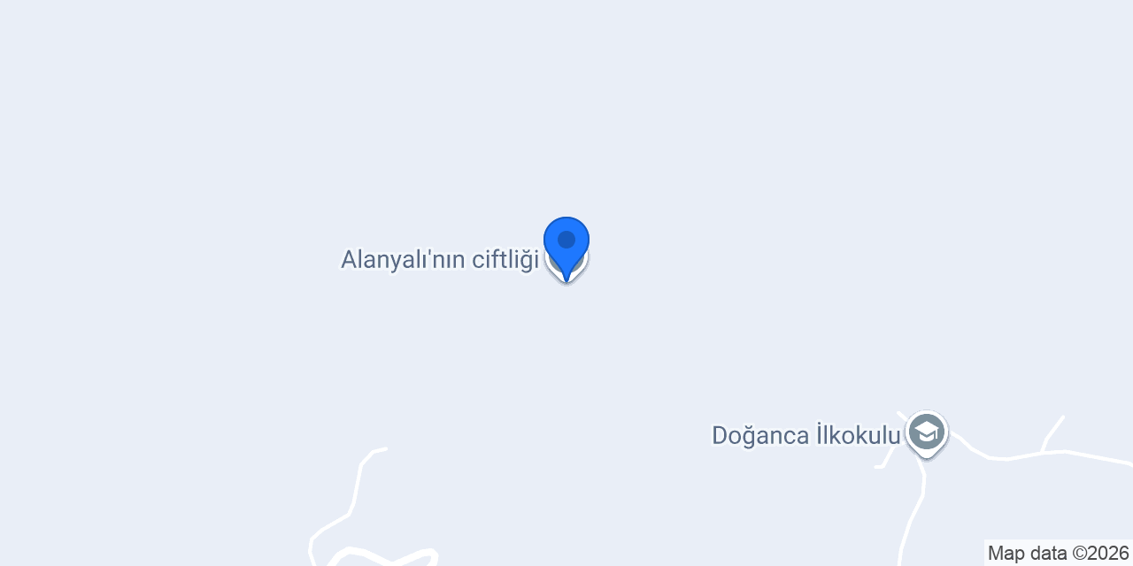 Alanyalı'nın ciftliği konumu