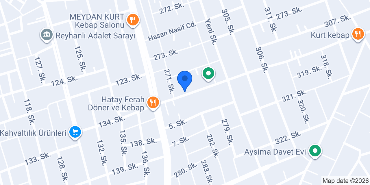 فلافل حلب konumu