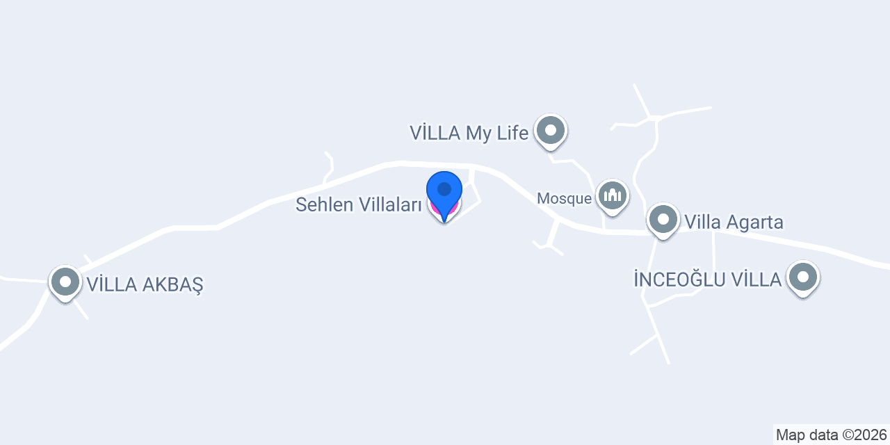Sehlen Villaları konumu