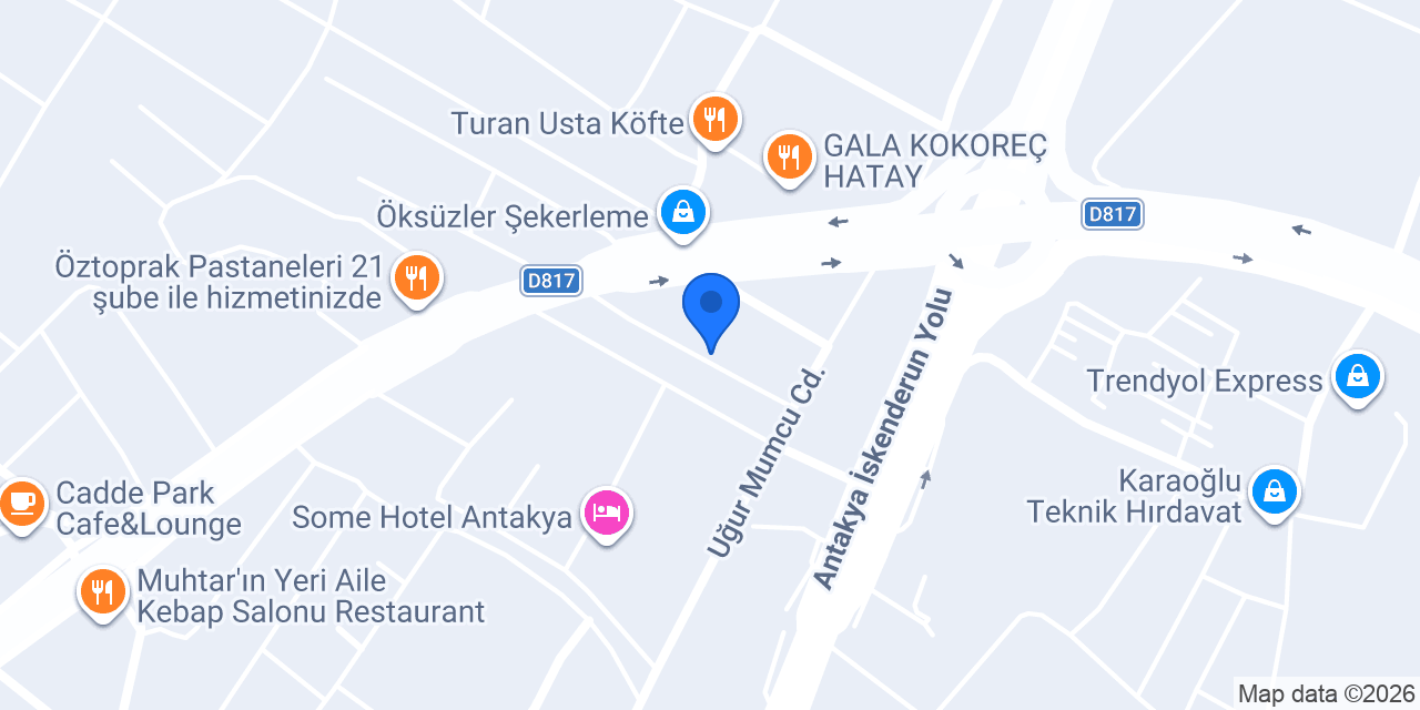 Akdeniz Kuru Temizleme konumu