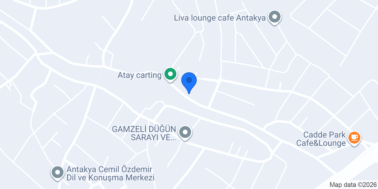 Antakya Künefe Evi konumu
