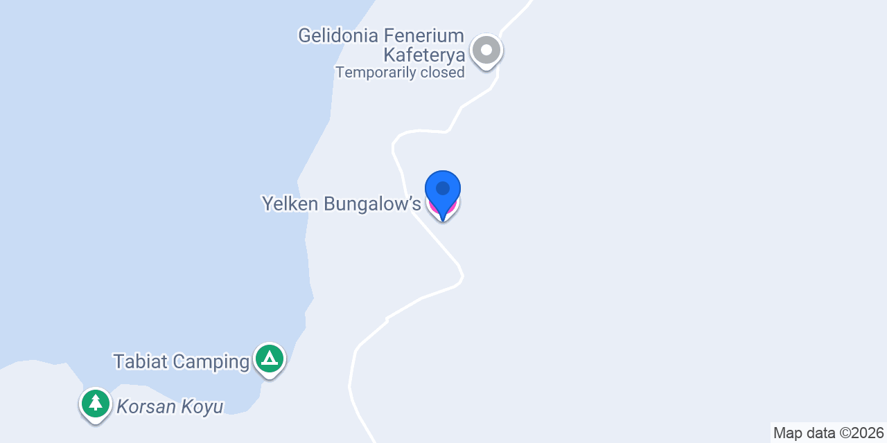 Yelken Bungalow’s konumu