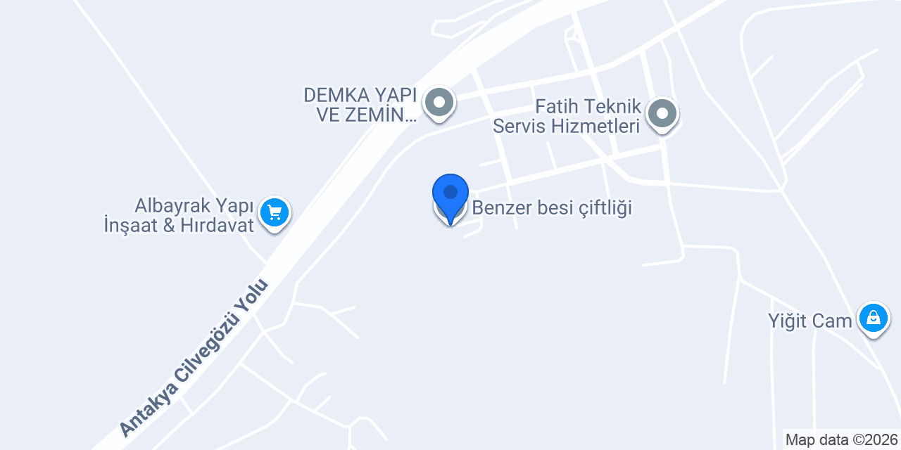 Benzer besi çiftliği konumu