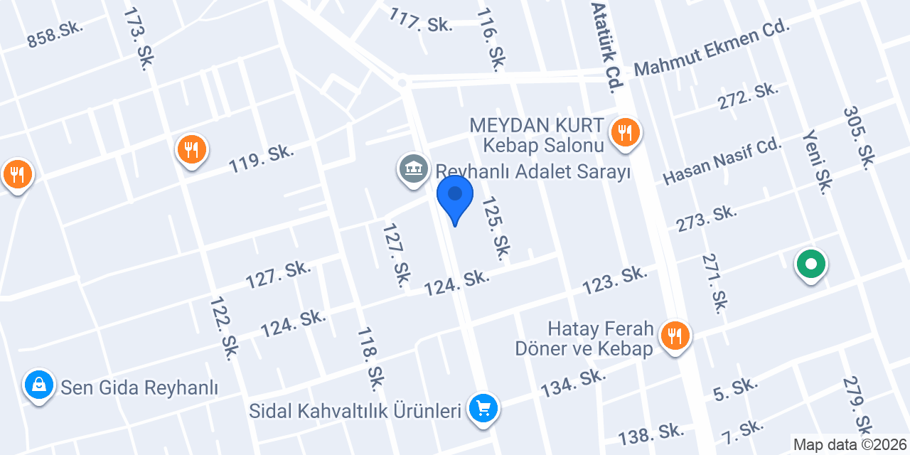 Sarı Döner konumu