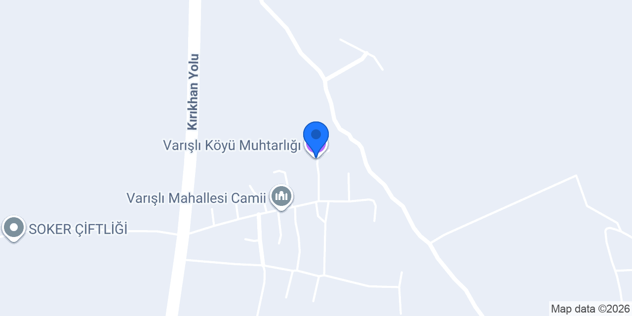 Varışlı Köyü Muhtarlığı konumu