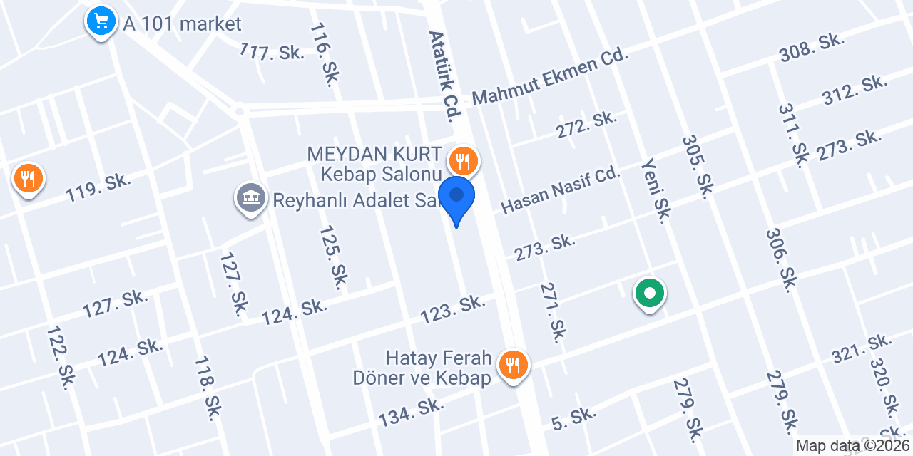 Özel Hatay Çocuk Çağ Anaokulu konumu
