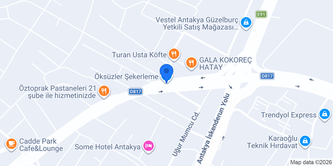 Öksüzler Şekerleme konumu