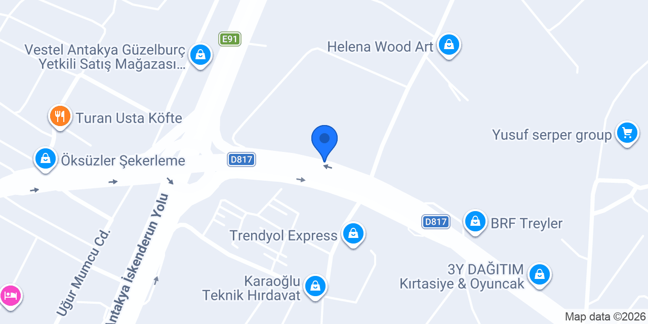 HATAY FEYTAŞ PREFABRİK ÇELİK YAPI konumu