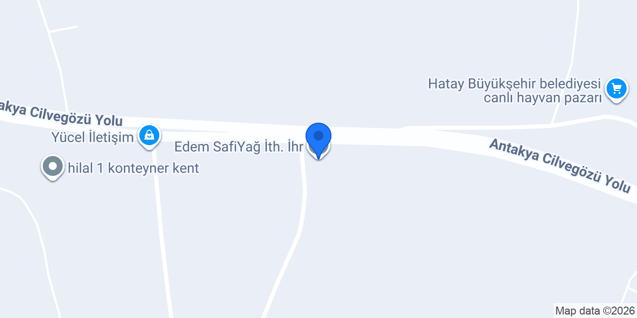 Edem SafiYağ İth. İhr. konumu