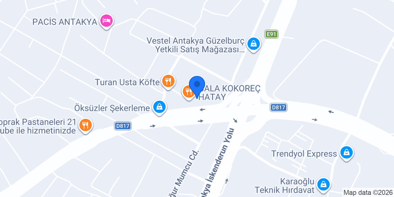 Serinyol Amanos Sürücü Kursları konumu