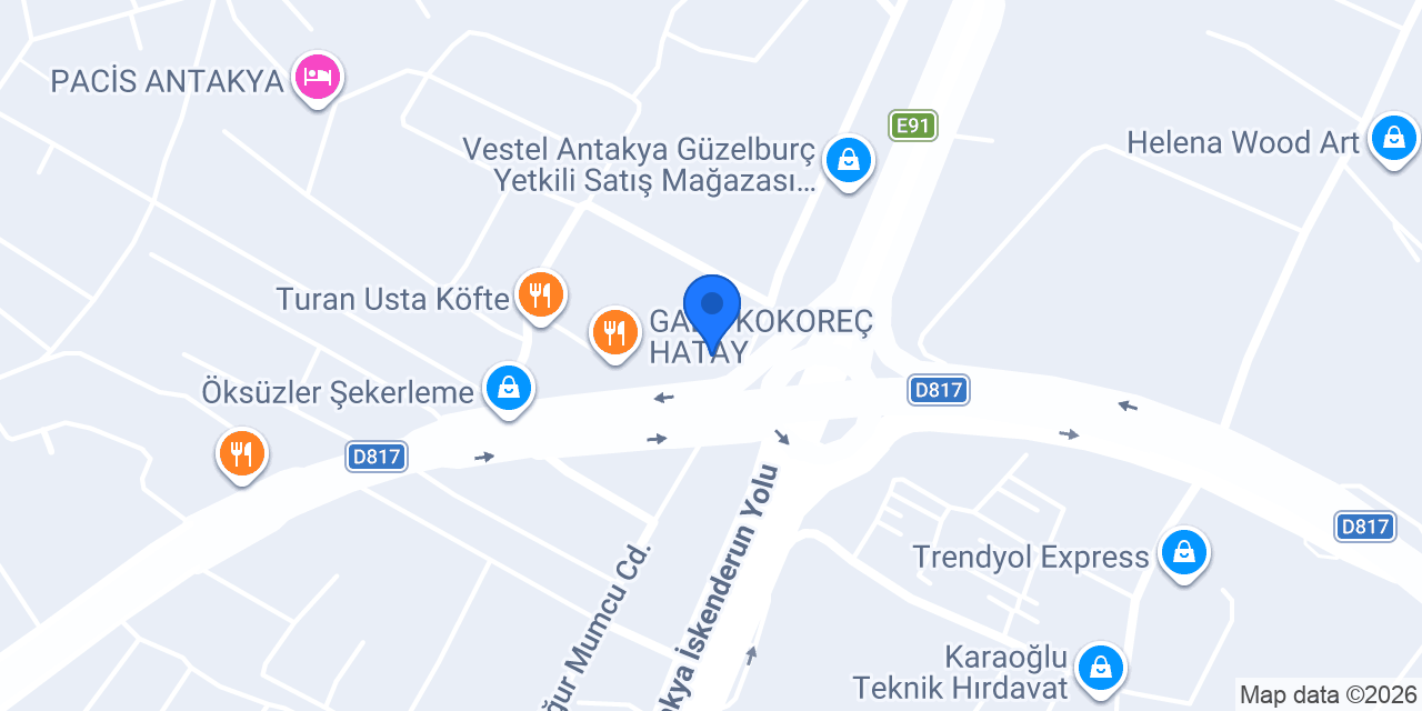 TEB Mustafa Kemal Şubesi konumu