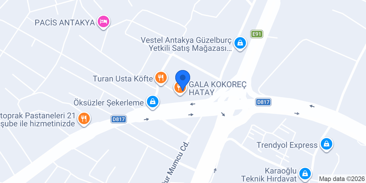 Terzi Deniz konumu