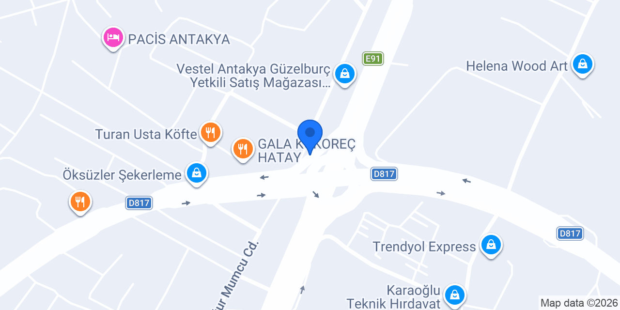 Albaraka Türk Antakya Şubesi konumu