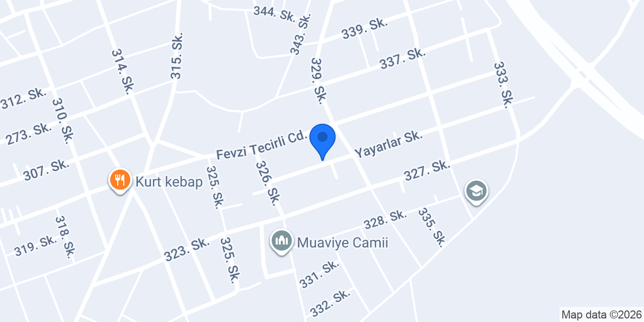 Bizim pide fırını konumu