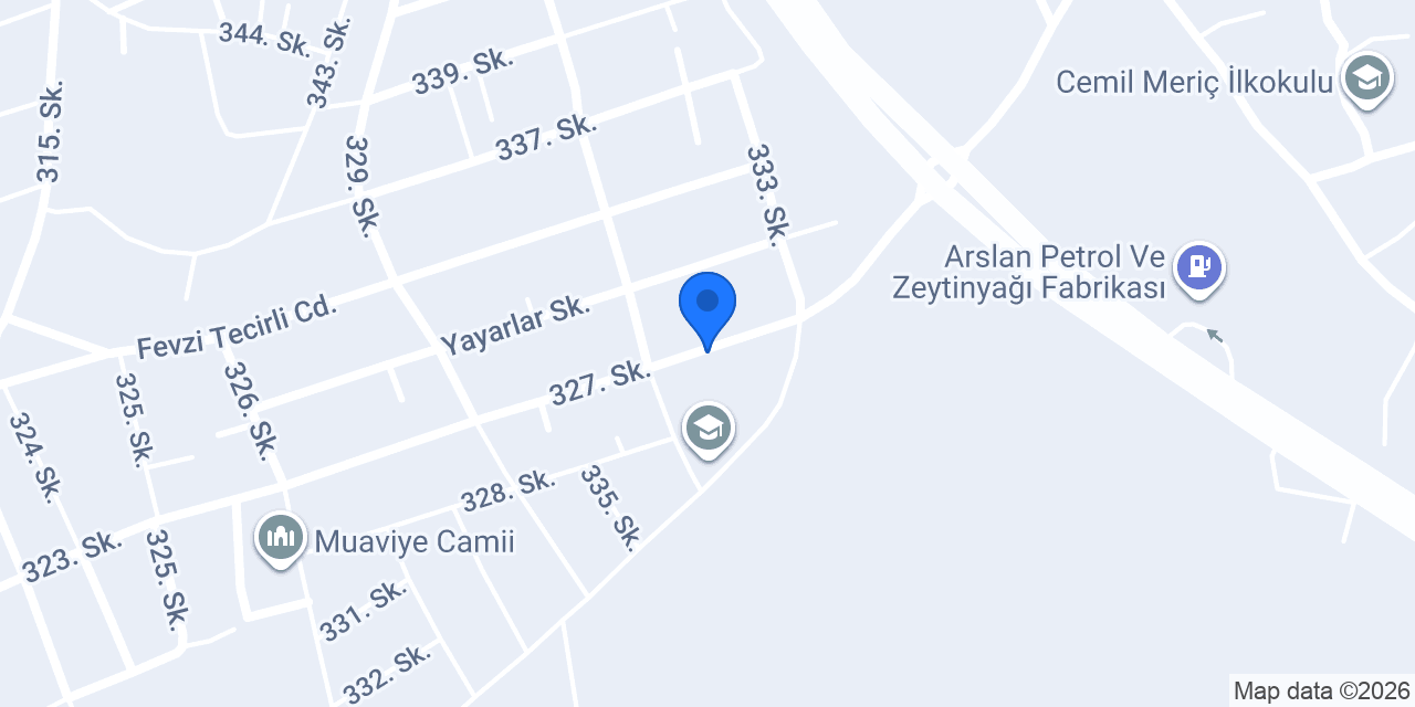 YAYARLAR NAKLİYAT konumu