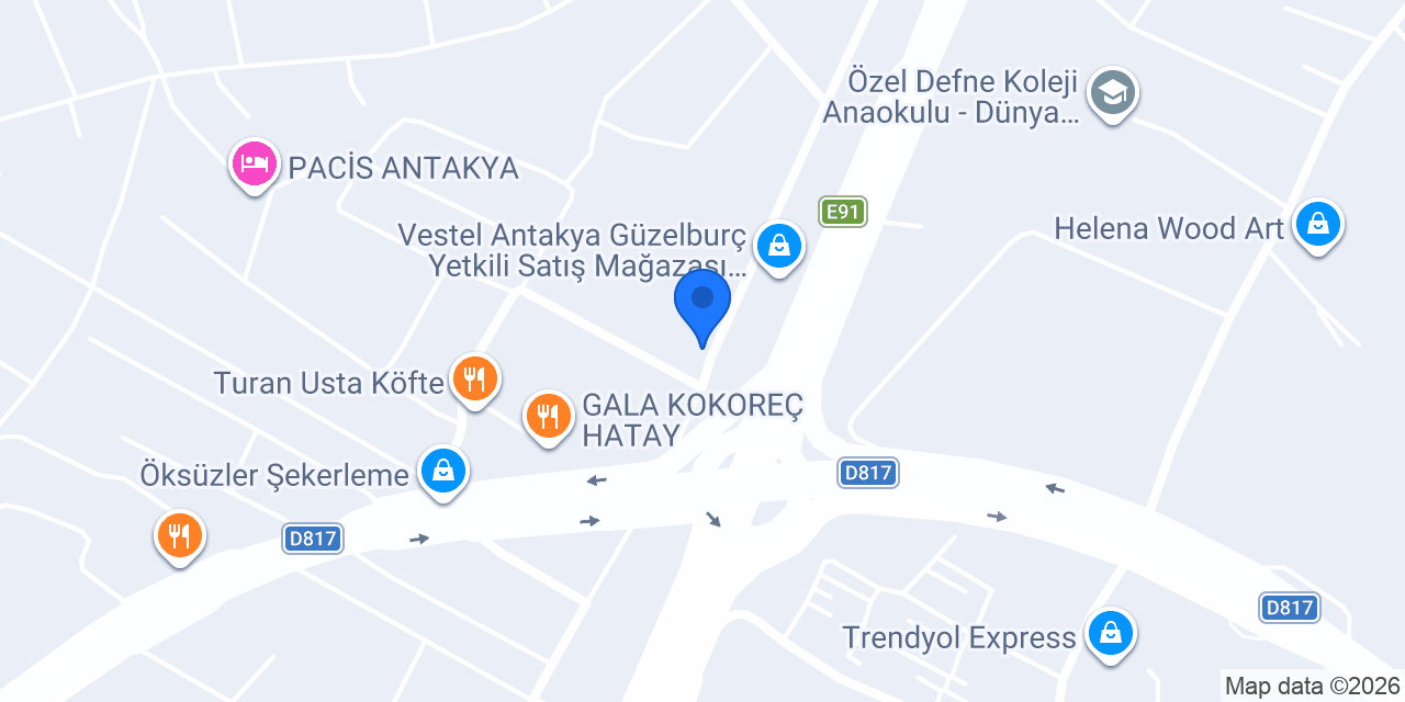 Klas İlke Mobilya konumu